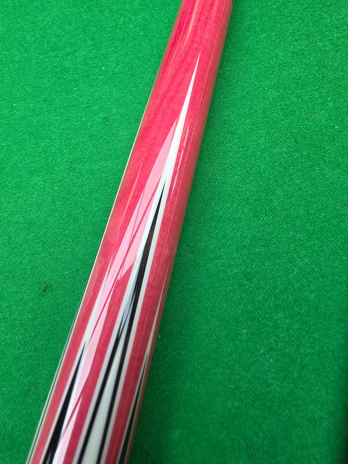 Neocue custom pink ivory pool cue with 32-point inlays - photo 5