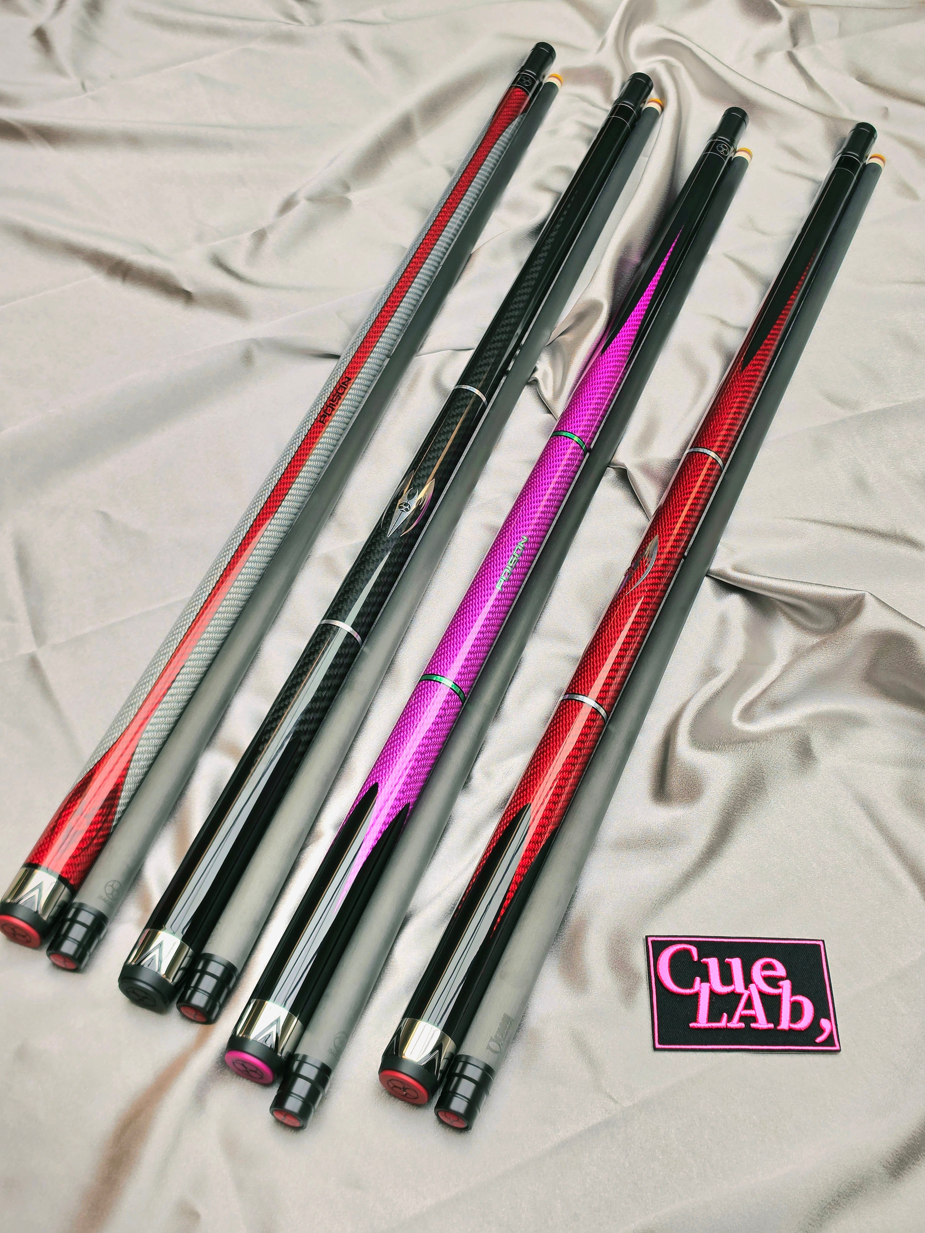 Poison Maelith Pool Cue with Carbon Fiber Shaft