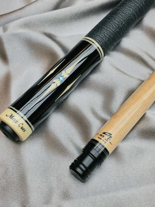Mezz AXI 158 Pool Cue - Gray Maple, Low-Deflection Shaft