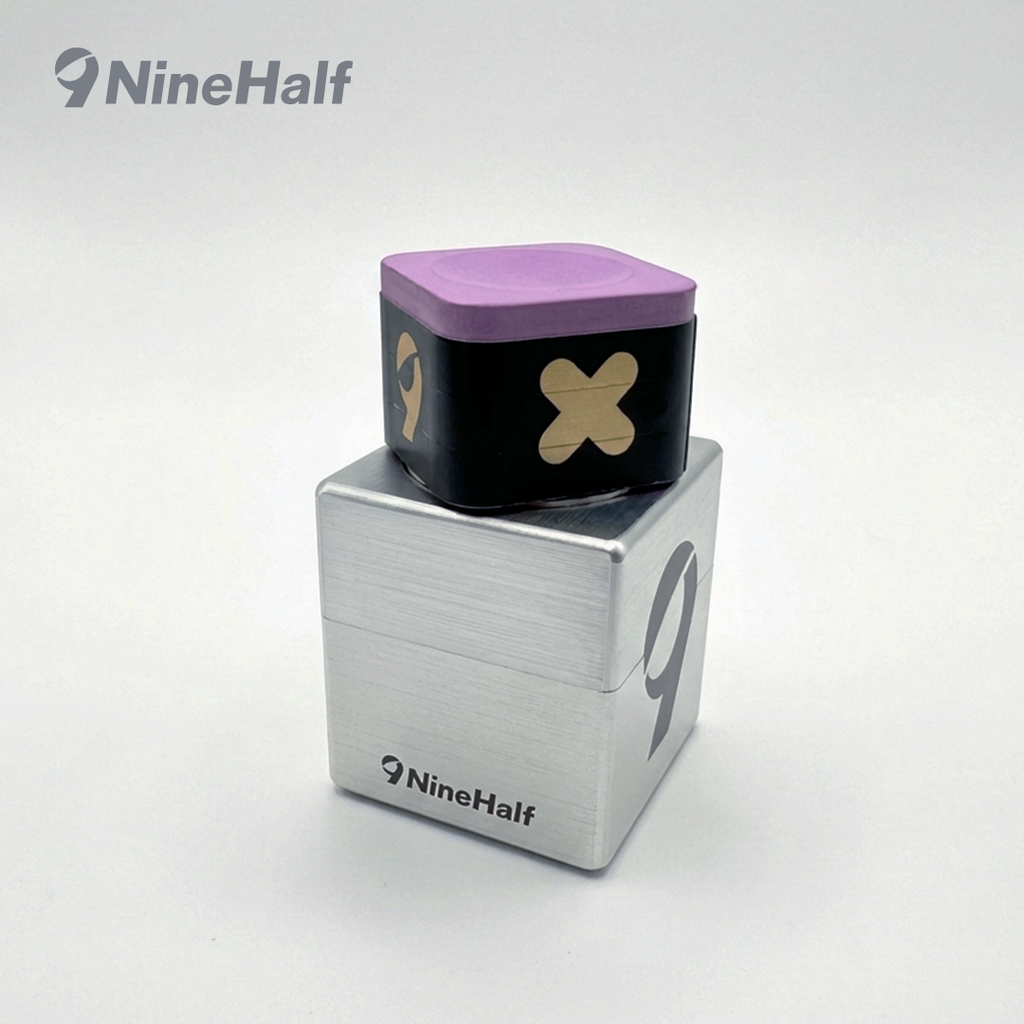 NineHalf Fidget Spinner Pool Cue Chalk