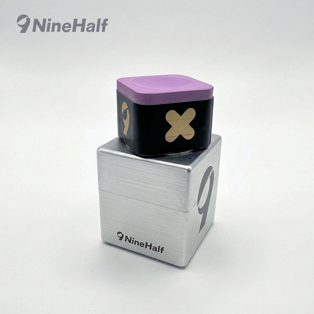 NineHalf Fidget Spinner Pool Cue Chalk