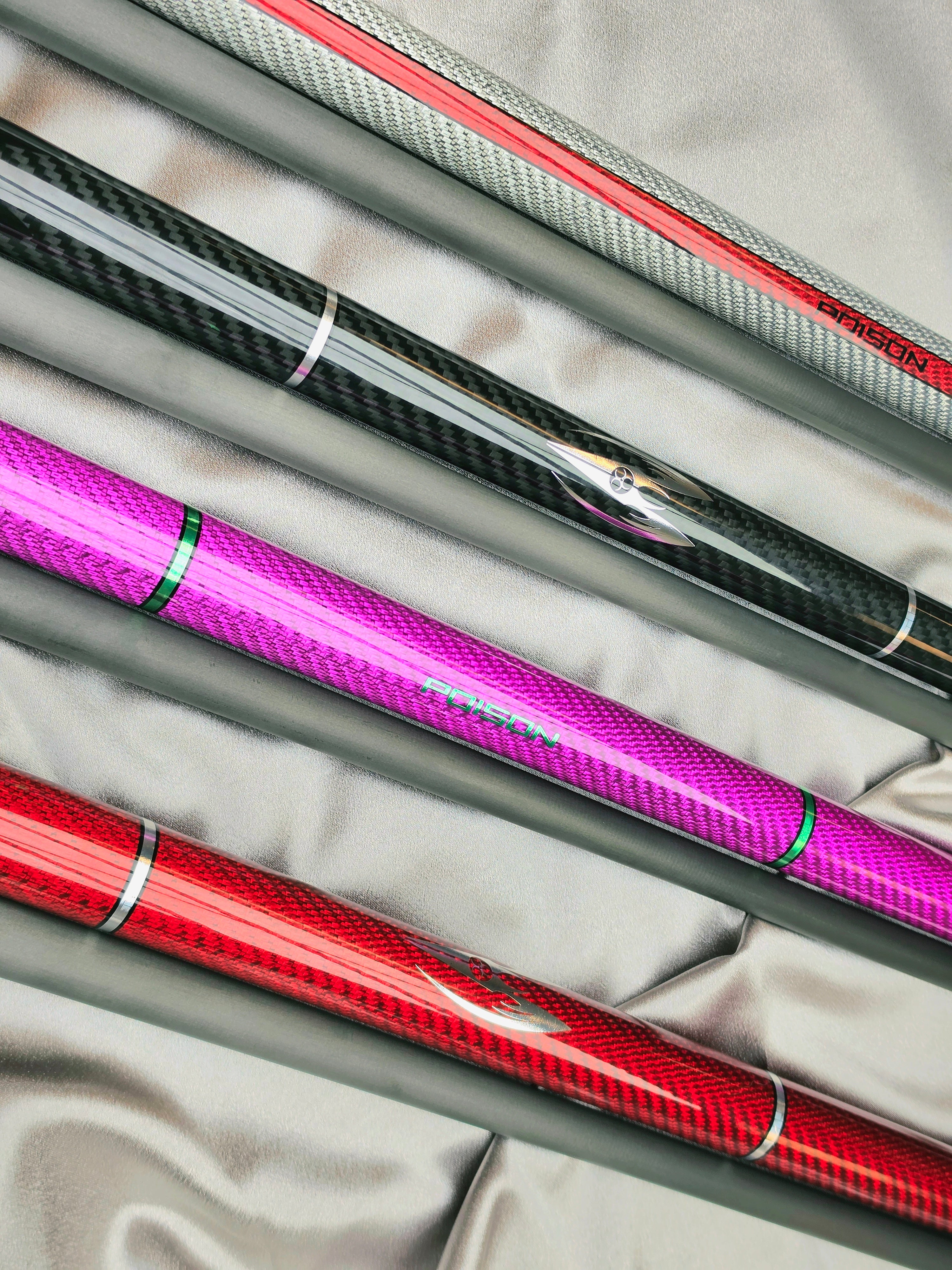 Poison Maelith Pool Cue with Carbon Fiber Shaft