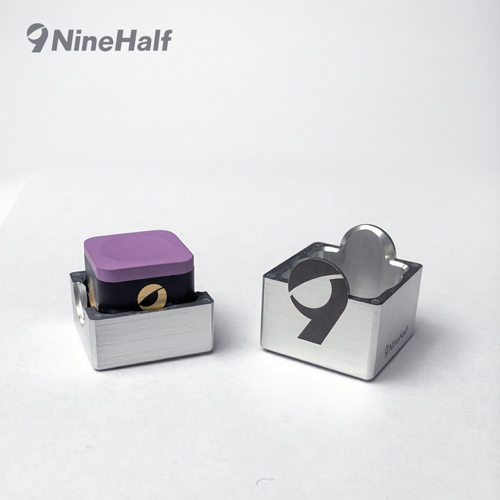 NineHalf Fidget Spinner Pool Cue Chalk